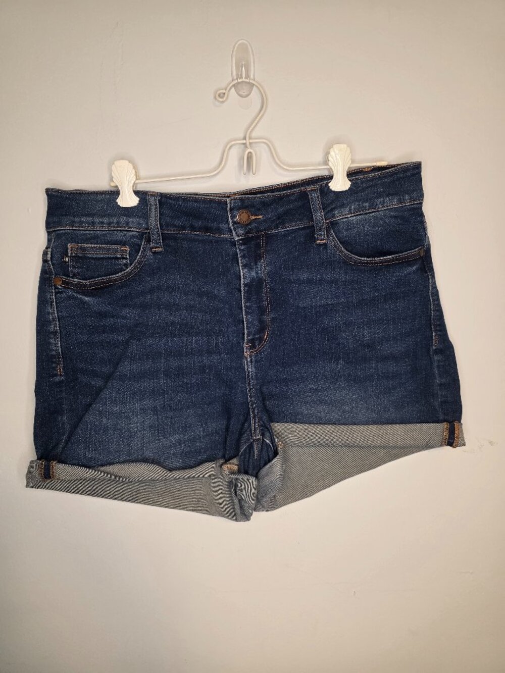 Judy Blue Womens Five Pocket Denim Shorts Size XL